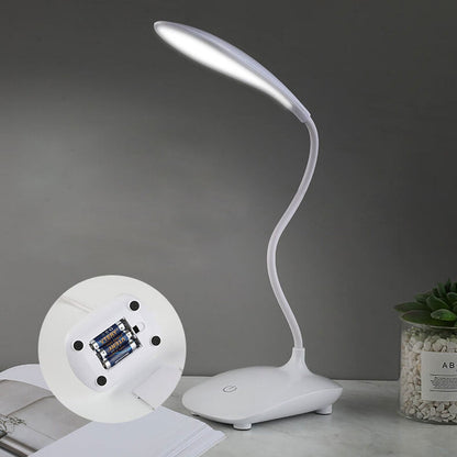 Creative Touch-Activated LED Desk Lamp, Foldable & Rotatable