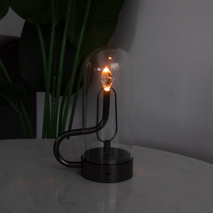 Cordless Candle Table Lamp - Modern Ambient Lighting with Water-Resistant Design