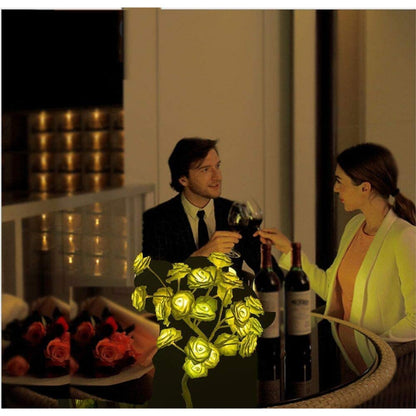 Rose LED Table Lamp with Remote - 16 Color Changing, Ideal Gift for Girls and Women, Perfect for Holiday and Party Room Decor