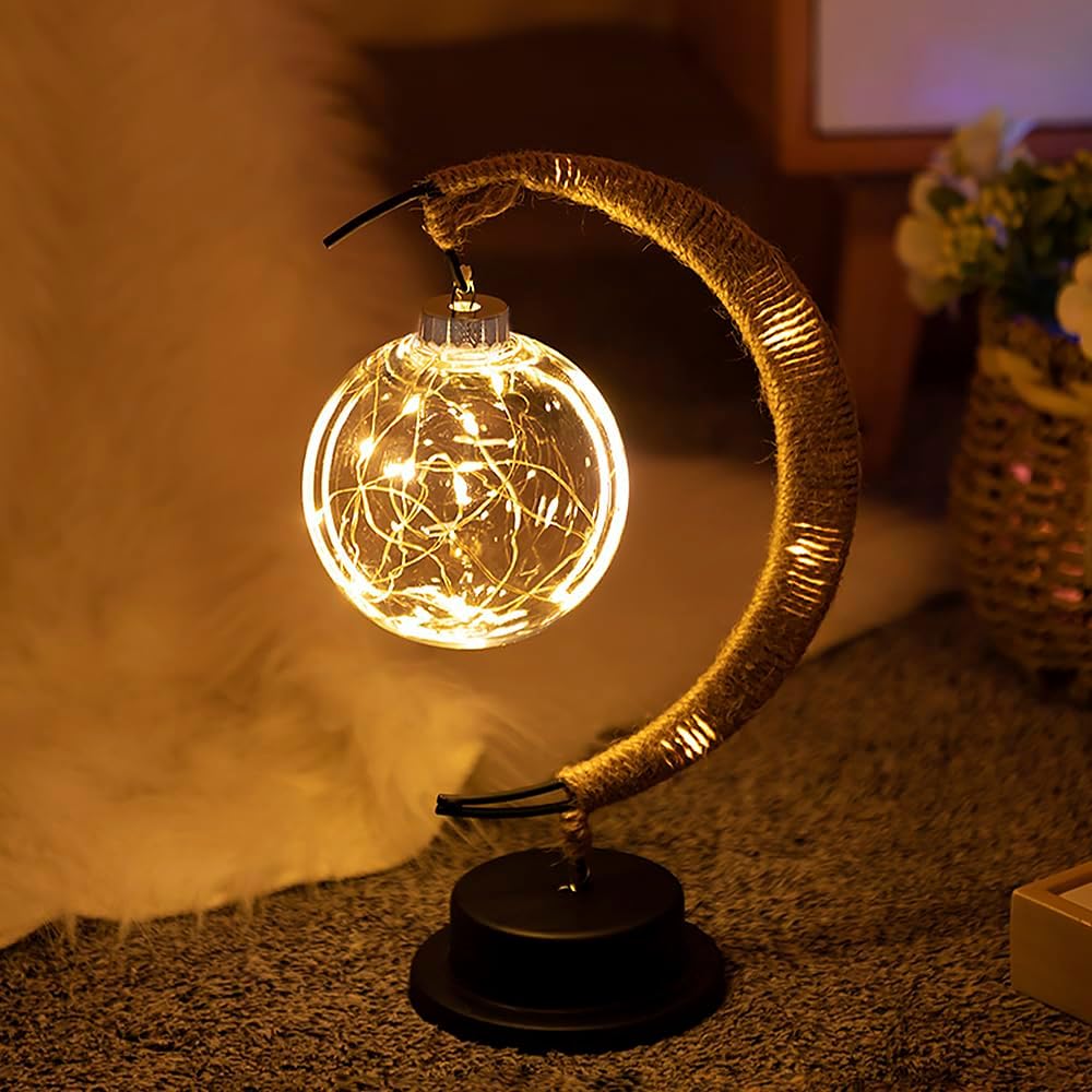 Frendorf – Enchanted Moon Lamp with LED Warm Light