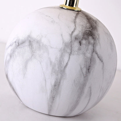 Vintage Fabric Shade Ceramic 1-Light Table Lamp Australia