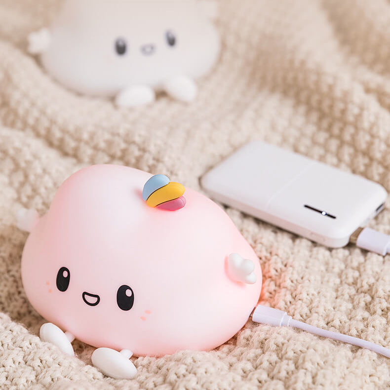 Modern Silicone Creative Cloud Design LED Night Light Lamp