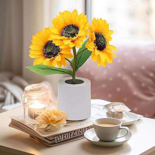 Frendorf Sunflower Lamp LED Flower Decorative Light
