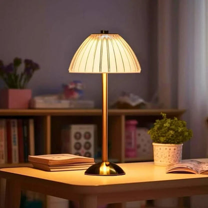 Elegant Modern Table Lamp – Dimmable LED, USB Rechargeable