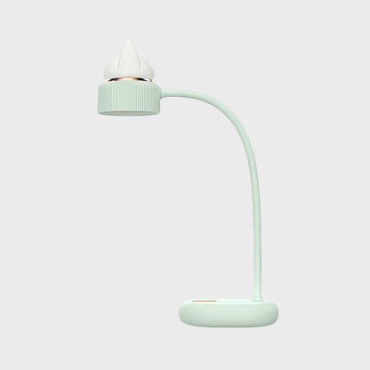 White/Pink/Green Cat Rotating Kids Table Lamp USB LED Rechargeable