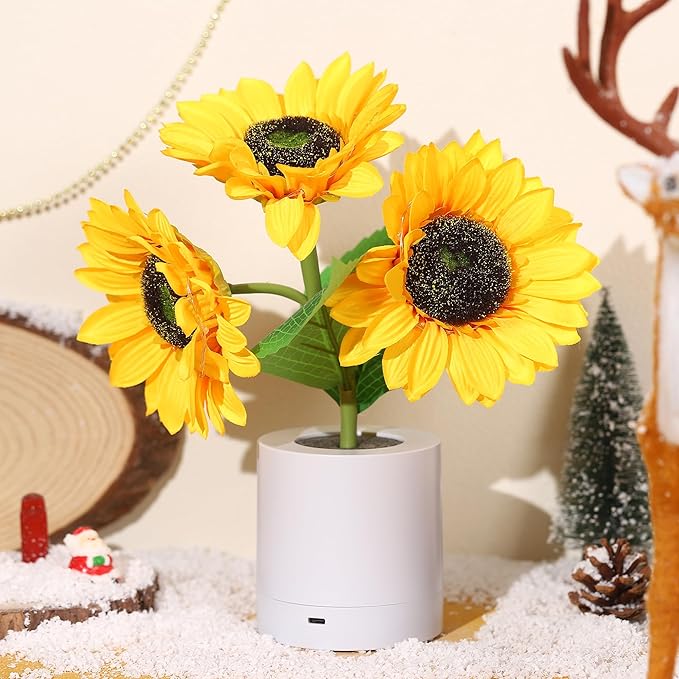 Frendorf Sunflower Lamp LED Flower Decorative Light