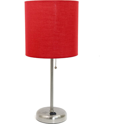 Stick-Ladeanschluss Table Lamp with Charging Outlet