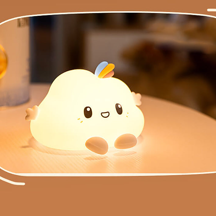 Modern Silicone Creative Cloud Design LED Night Light Lamp