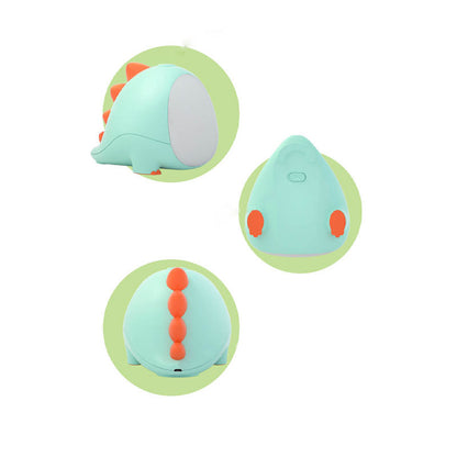 Kid-Friendly ABS Cartoon Dinosaur LED Night Light Table Lamp