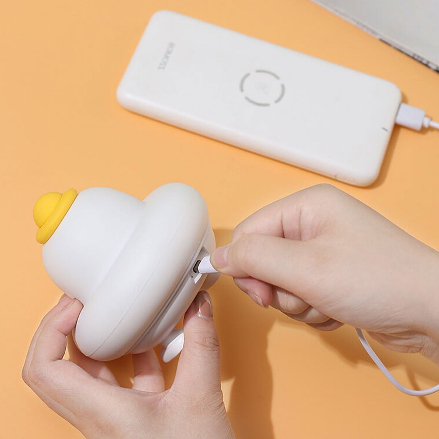Funny Silicone Cute Little Chicken LED Night Light Table Lamp