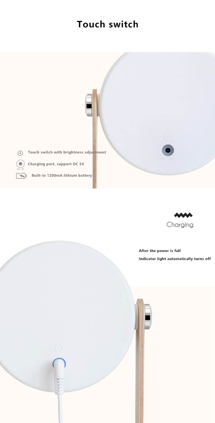 Portable LED Lantern Night Light - Creative Foldable Table Lamp