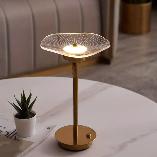 Moderne LED Table Lamp - Dimmable, Stylish Design, Energy Efficient