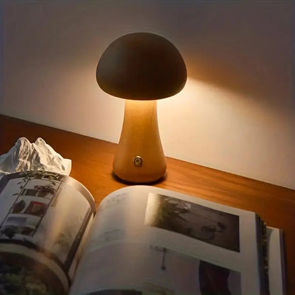 Elegant Mushroom Table Lamp - Stylish Home Lighting Decor