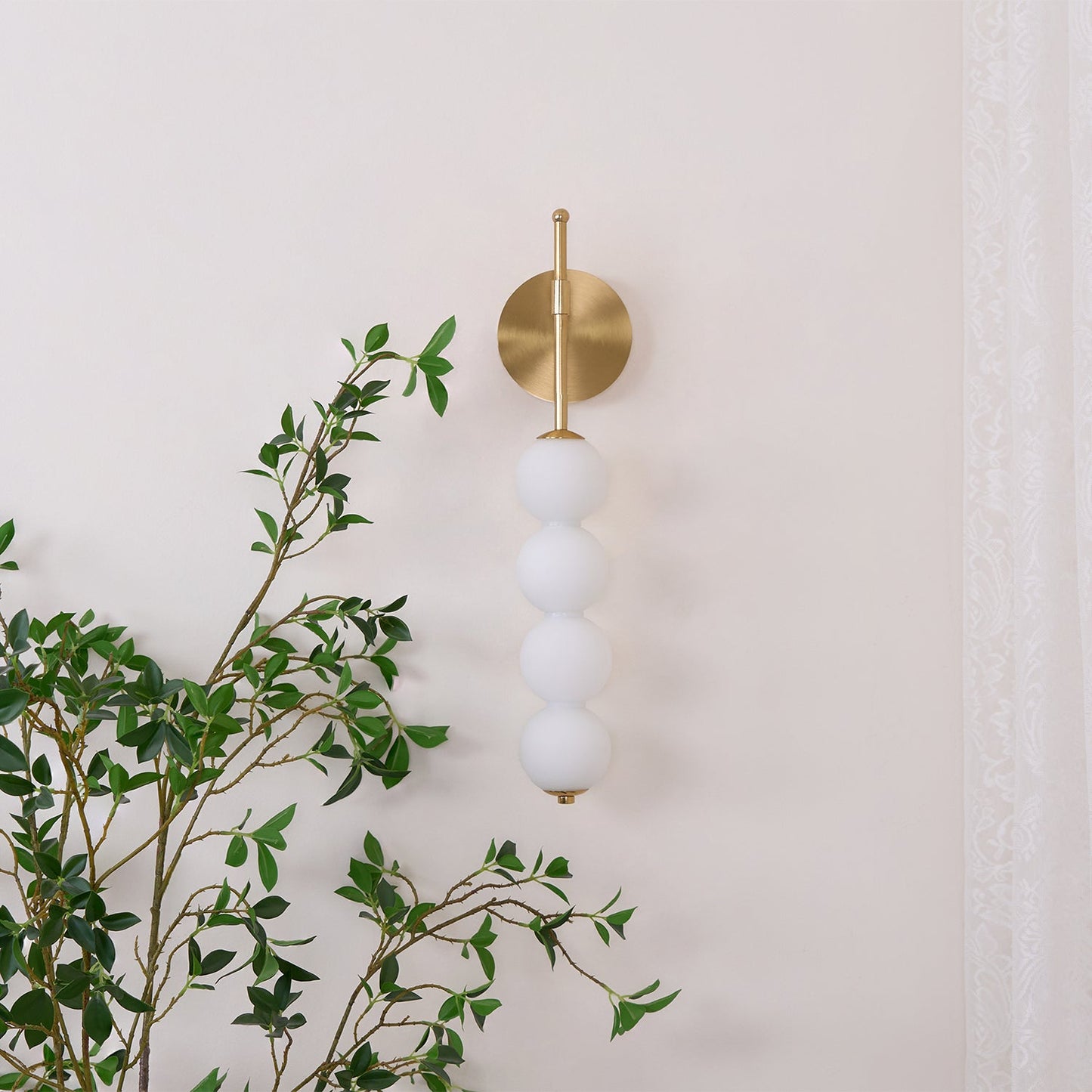 Abacus Wall Lamp - Modern LED Fixture for Indoor Spaces