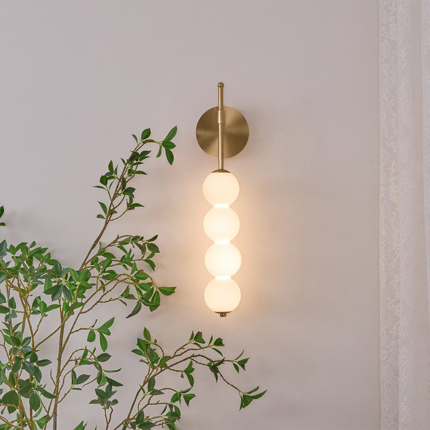 Abacus Wall Lamp - Modern LED Fixture for Indoor Spaces