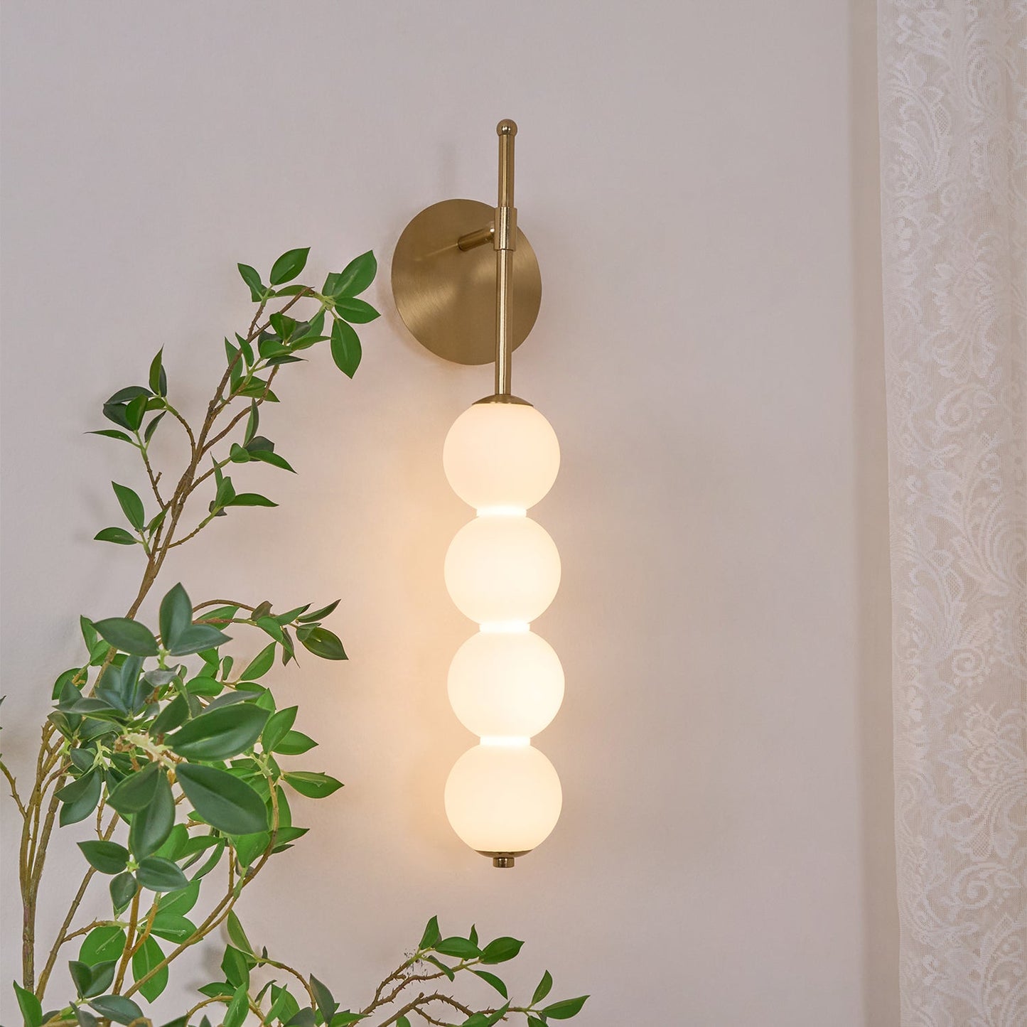 Abacus Wall Lamp - Modern LED Fixture for Indoor Spaces
