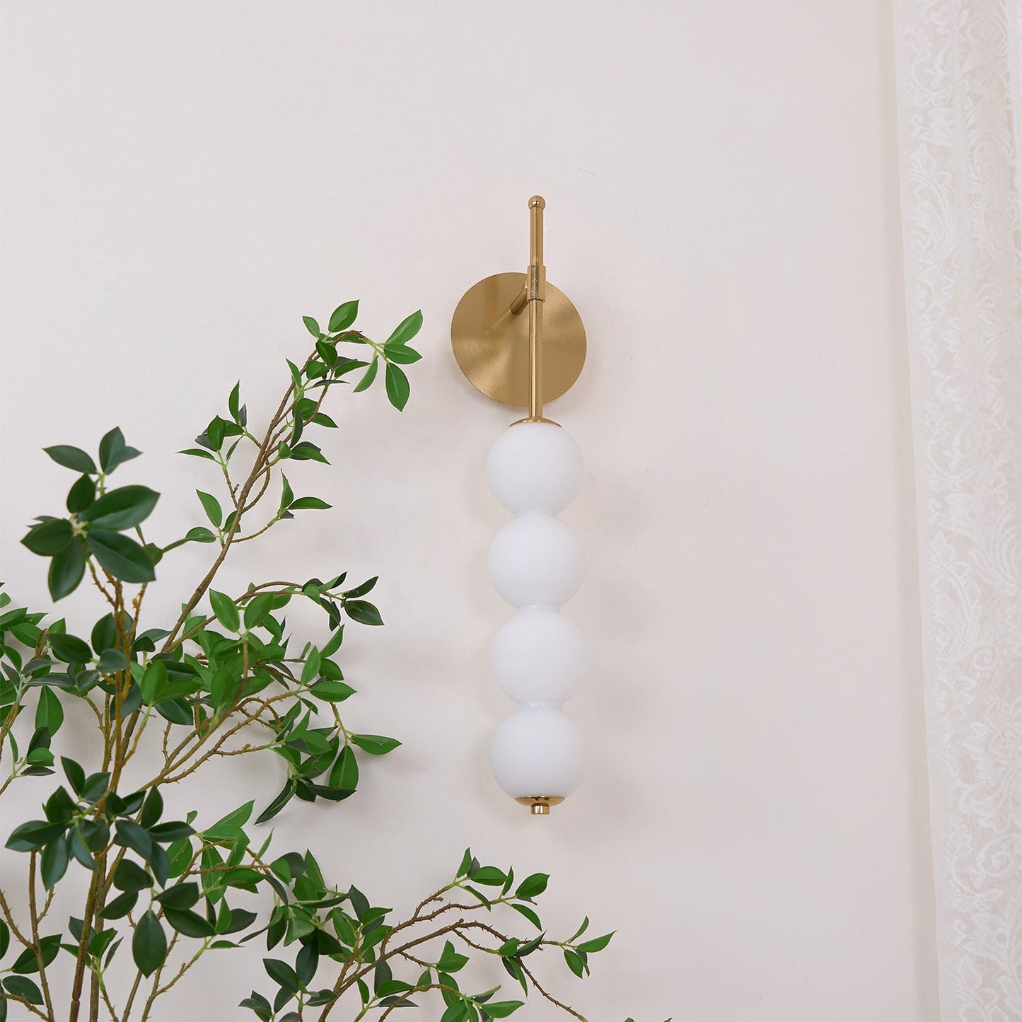 Abacus Wall Lamp - Modern LED Fixture for Indoor Spaces