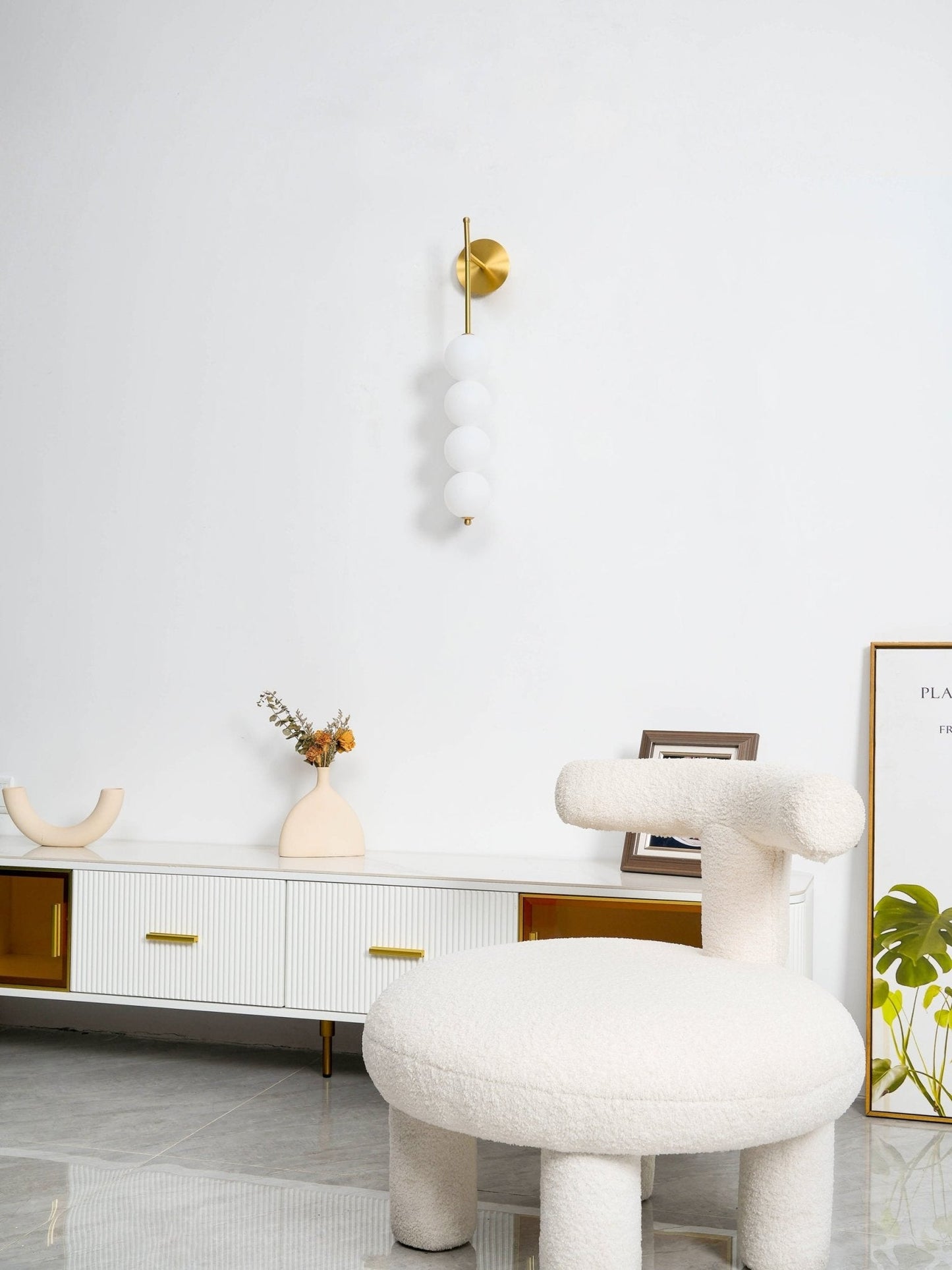 Abacus Wall Lamp - Modern LED Fixture for Indoor Spaces