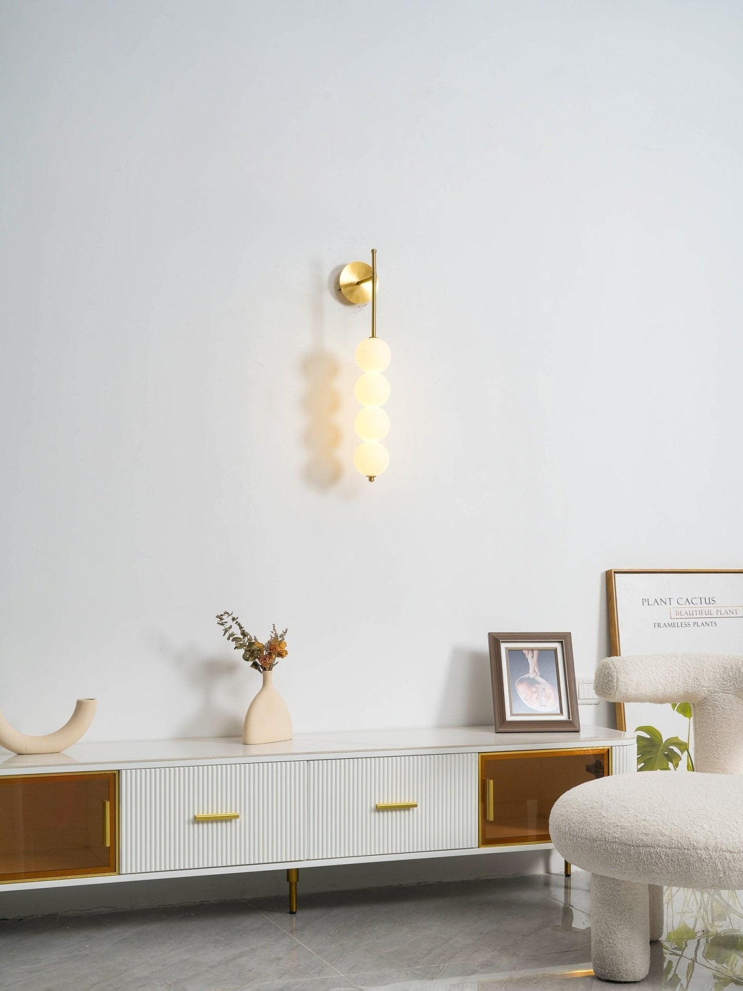 Abacus Wall Lamp - Modern LED Fixture for Indoor Spaces