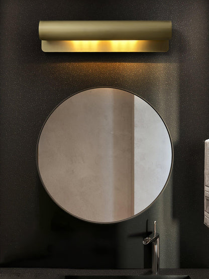 Accord Wall Sconce LED Light Brushed Brass Indoor Pair
