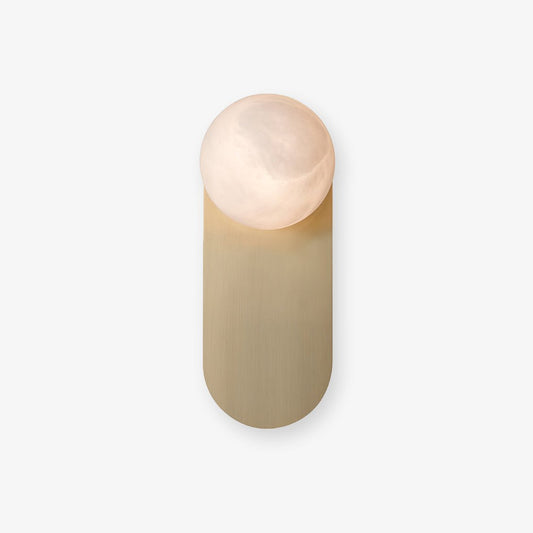 Adrion Alabaster Wall Light - LED Indoor Copper Fixture