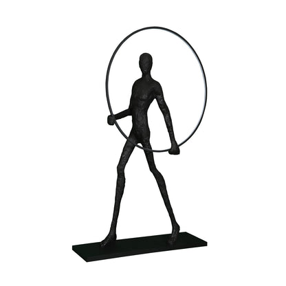Aeon Sculpture Floor Lamp with Integrated LED, Modern Design