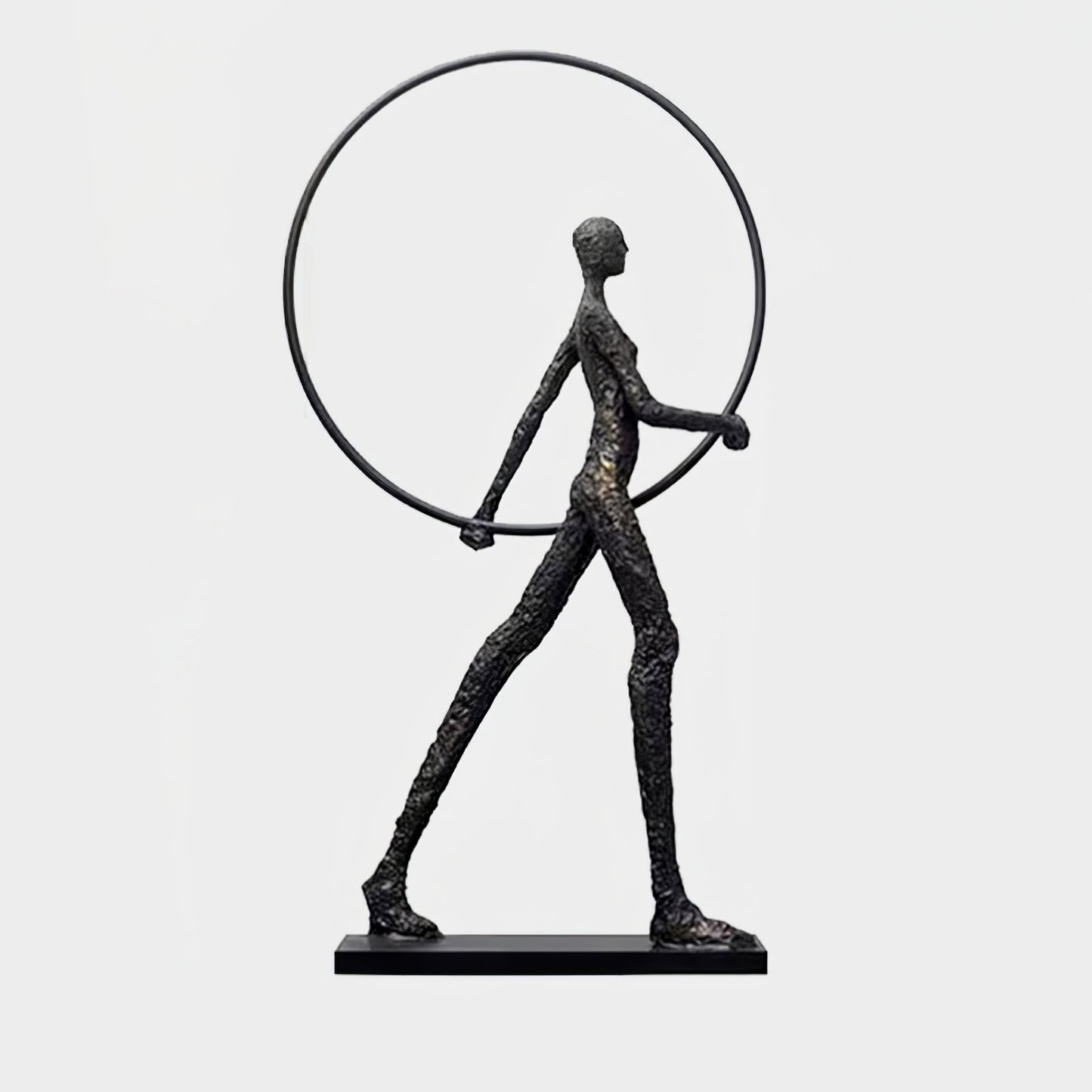 Aeon Sculpture Floor Lamp with Integrated LED, Modern Design