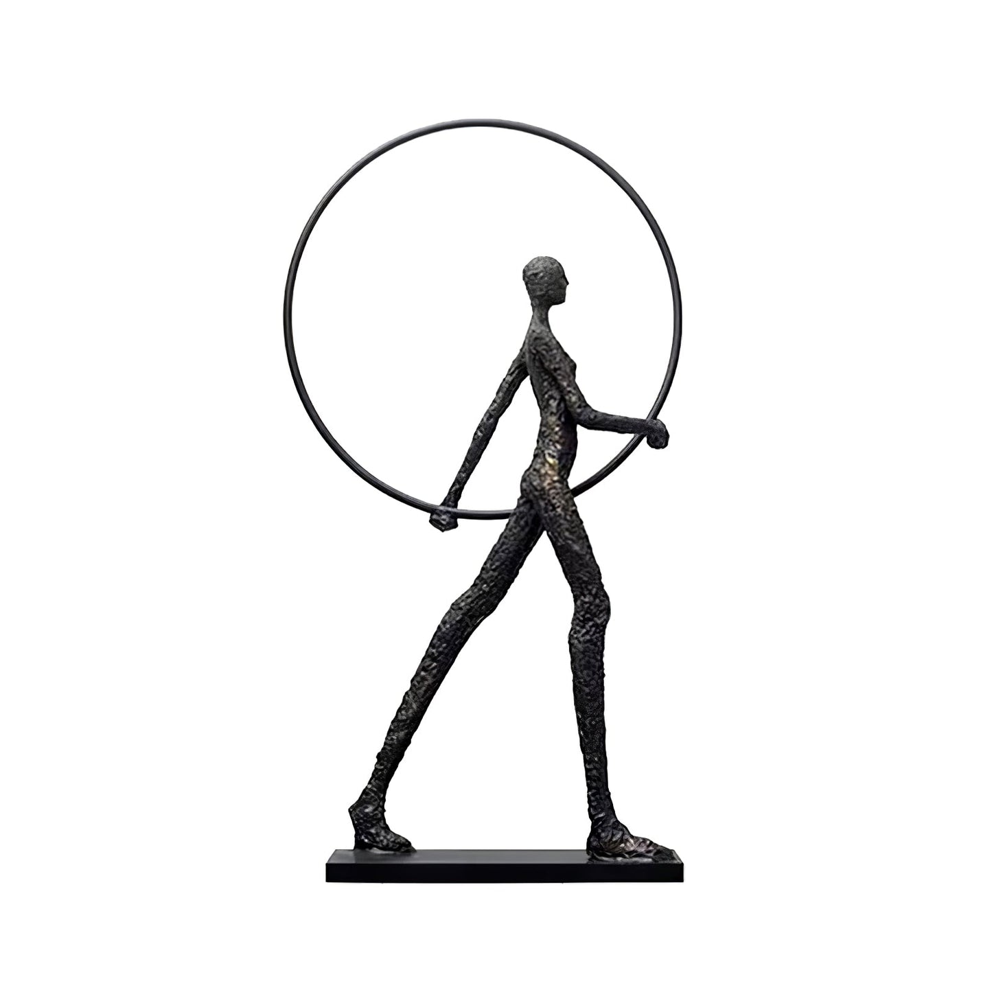 Aeon Sculpture Floor Lamp with Integrated LED, Modern Design