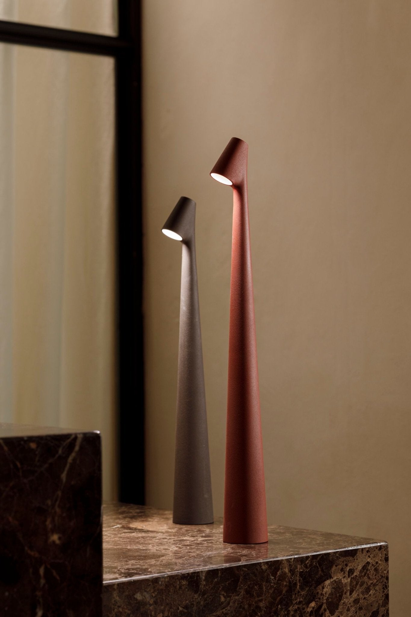 Africa Floor Lamp - LED Indoor Lighting, Slim Design