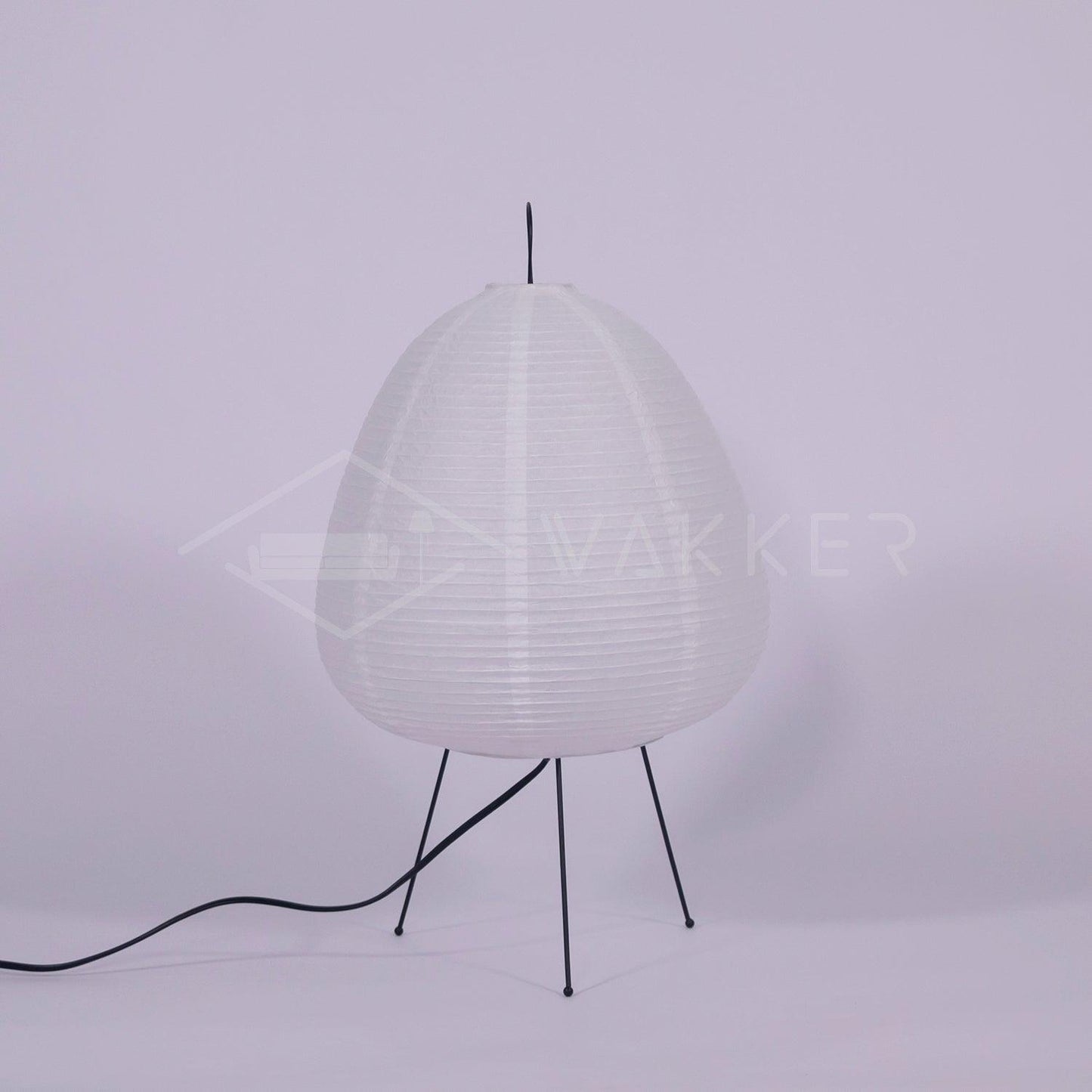 Paper Table Lamp with LED, Japanese Design, E26/E27