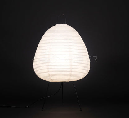 Paper Table Lamp with LED, Japanese Design, E26/E27