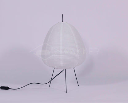 Papier Tischlampe - Japanese Style LED Table Lamp, Elegant Design