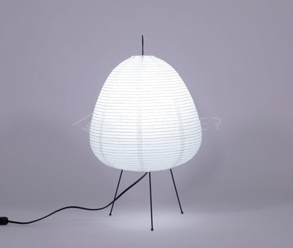 Papier Tischlampe - Japanese Style LED Table Lamp, Elegant Design