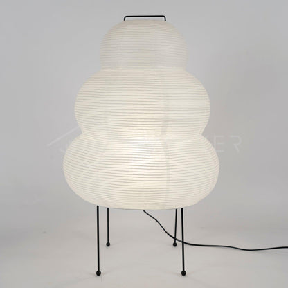 Papier Tischlampe - Japanese Style LED Table Lamp, Elegant Design