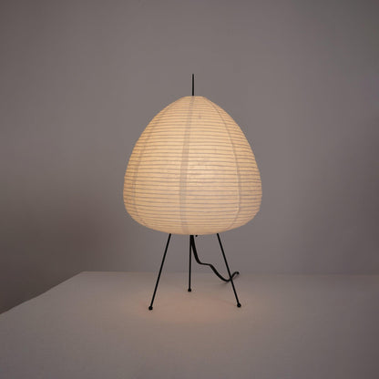 Papier Tischlampe - Japanese Style LED Table Lamp, Elegant Design
