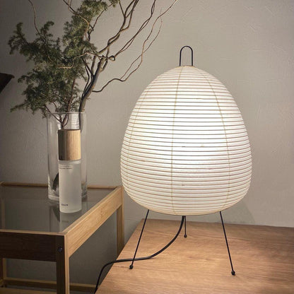 Paper Table Lamp with LED, Japanese Design, E26/E27