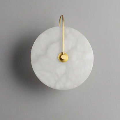 Alabaster LED Wall Lamp - Dimmable, Modern Design, Indoor
