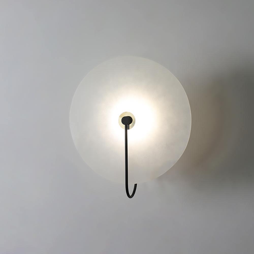 Alabaster LED Wall Lamp - Dimmable, Modern Design, Indoor