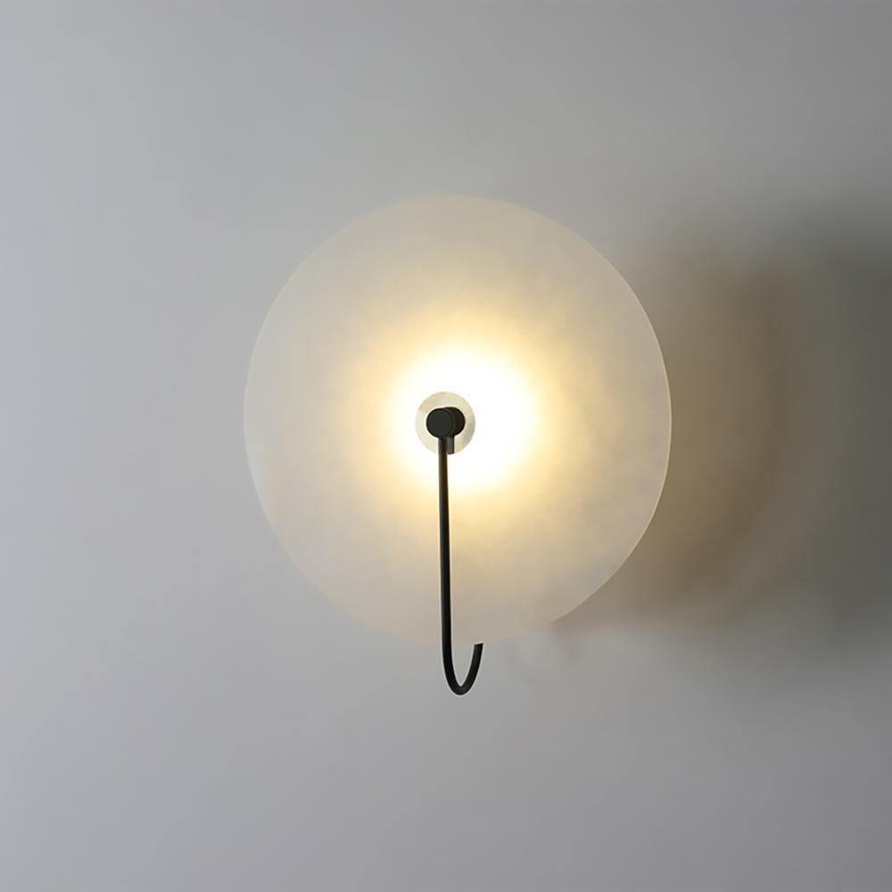Alabaster LED Wall Lamp - Dimmable, Modern Design, Indoor