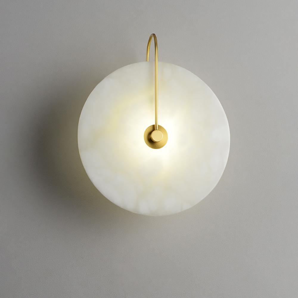 Alabaster LED Wall Lamp - Dimmable, Modern Design, Indoor