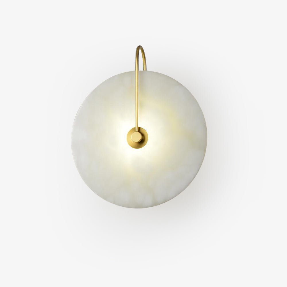 Alabaster LED Wall Lamp - Dimmable, Modern Design, Indoor