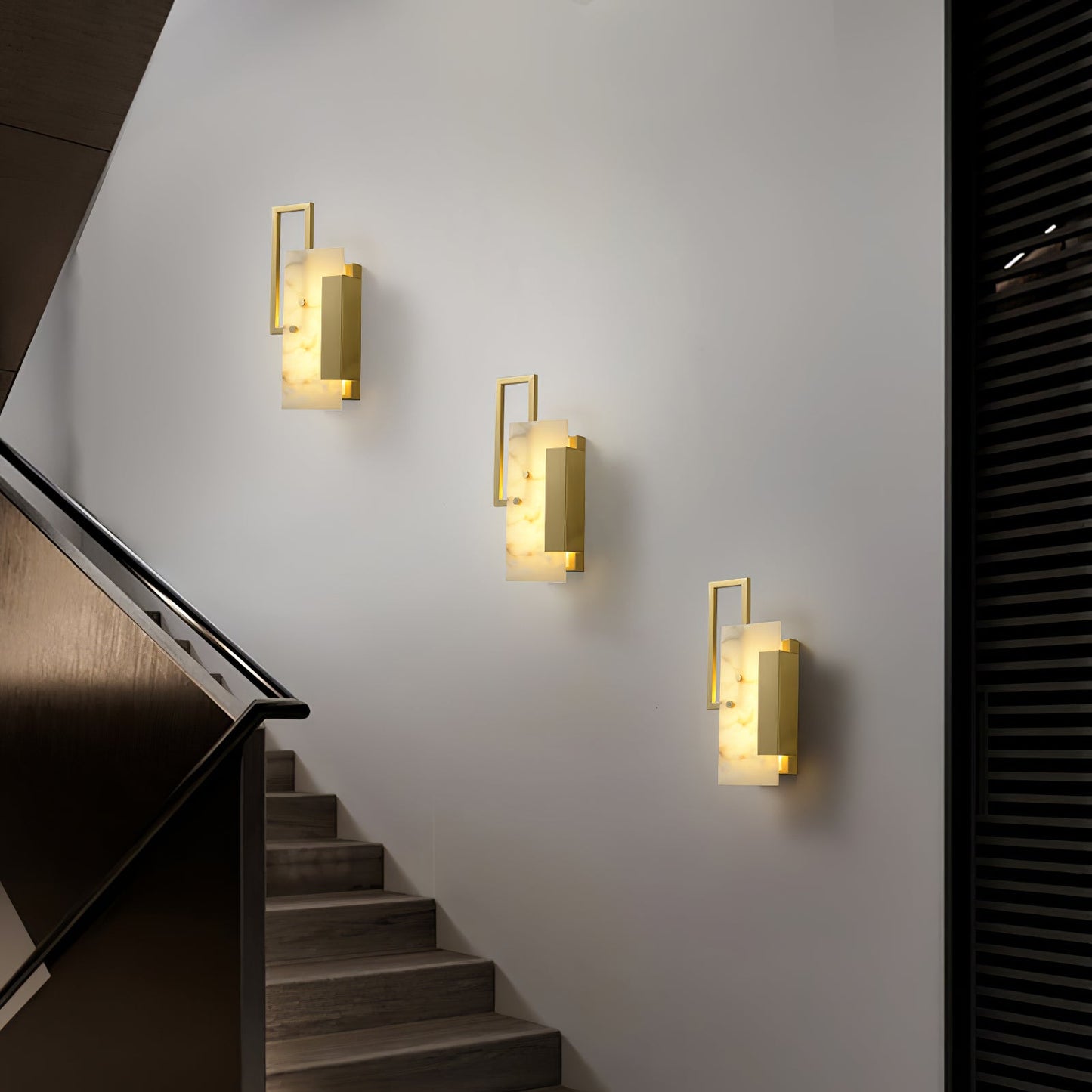 Althea Alabaster Wall Sconce - LED Indoor Wall Light