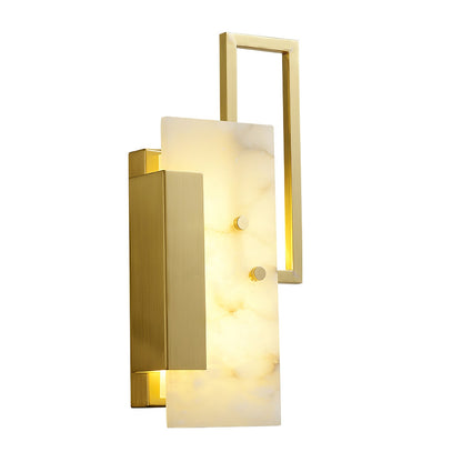 Althea Alabaster Wall Sconce - LED Indoor Wall Light