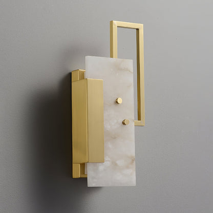 Althea Alabaster Wall Sconce - LED Indoor Wall Light