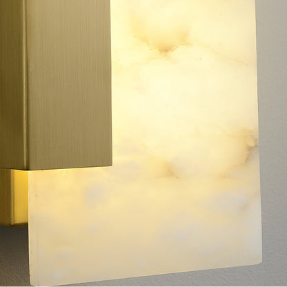 Althea Alabaster Wall Sconce - LED Indoor Wall Light