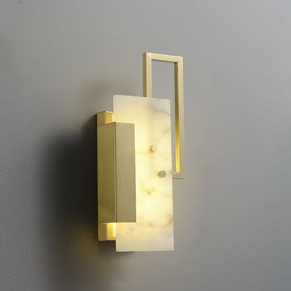 Althea Alabaster Wall Sconce - LED Indoor Wall Light