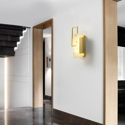 Althea Alabaster Wall Sconce - LED Indoor Wall Light
