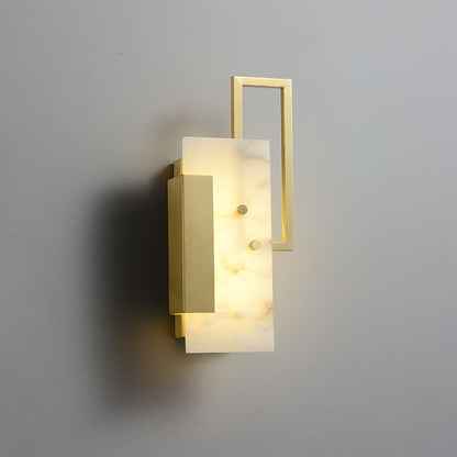 Althea Alabaster Wall Sconce - LED Indoor Wall Light