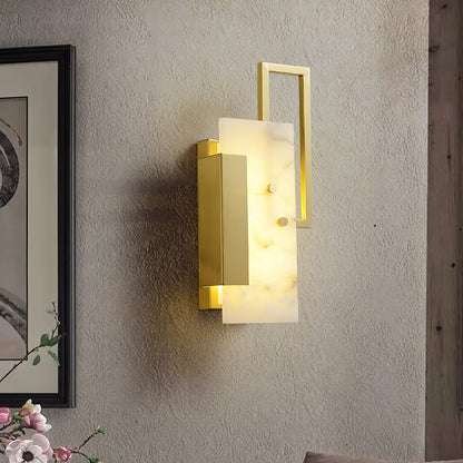 Althea Alabaster Wall Sconce - LED Indoor Wall Light