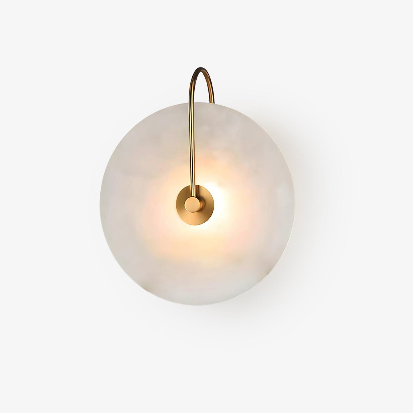 Alabaster LED Wall Lamp - Dimmable, Modern Design, Indoor